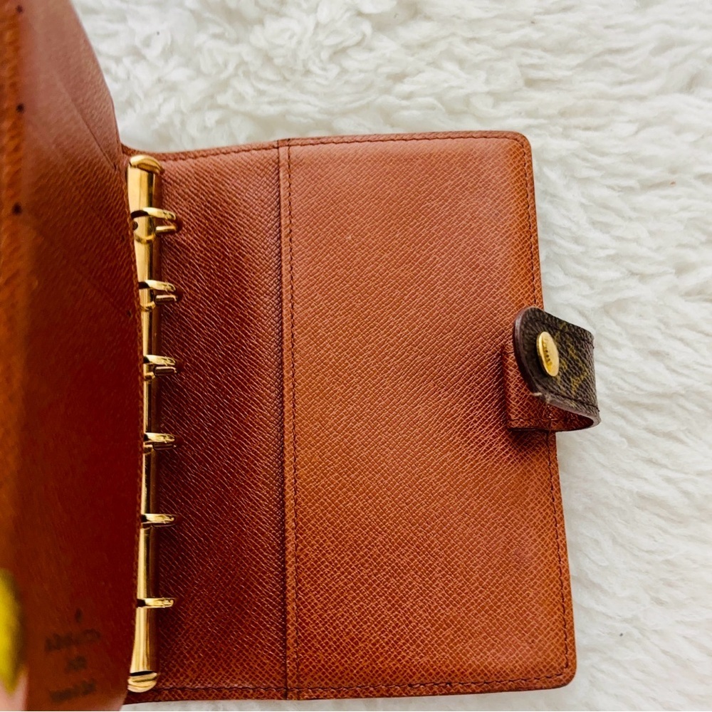 Louis Vuitton Brown Monogram Leather Vintage PM Agenda Cover - Picture 16 of 16